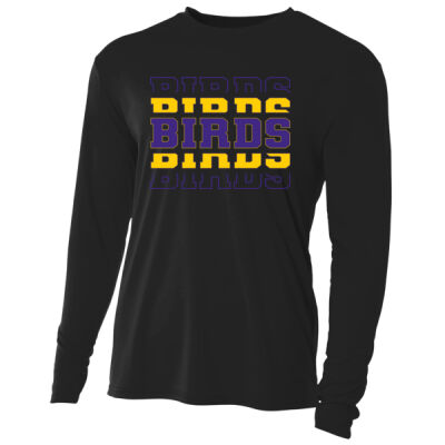 Voorheesville Repeating Birds - Cooling Performance Long Sleeve Tee  Thumbnail