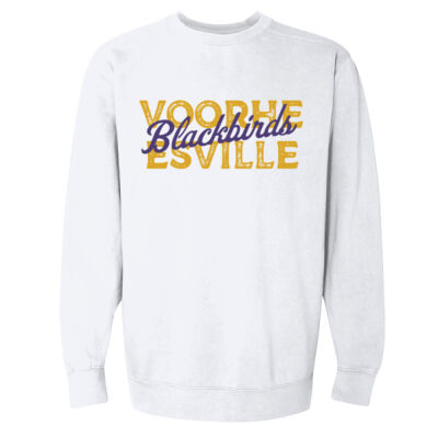 Voorheesville Blackbirds  - Garment-Dyed Sweatshirt Thumbnail