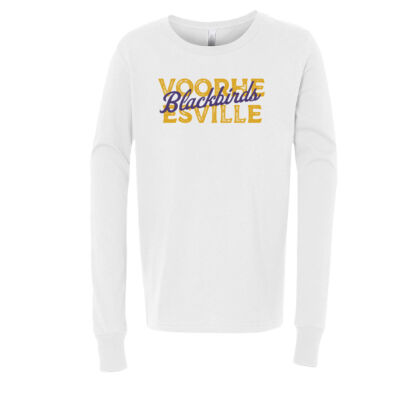 Voorheesville Blackbirds  - Youth Jersey Long Sleeve Tee Thumbnail