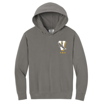 Voorheesville "V" - Youth Lightweight Hooded Sweatshirt Thumbnail