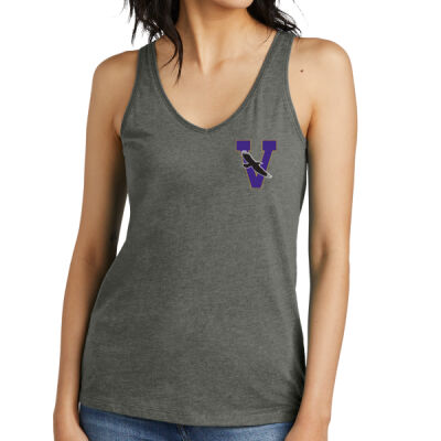 Blackbird V - Women's Perfect Blend ® CVC V Neck Tank Thumbnail