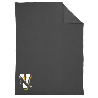 Vintage V - Oversized Core Fleece Sweatshirt Blanket Thumbnail